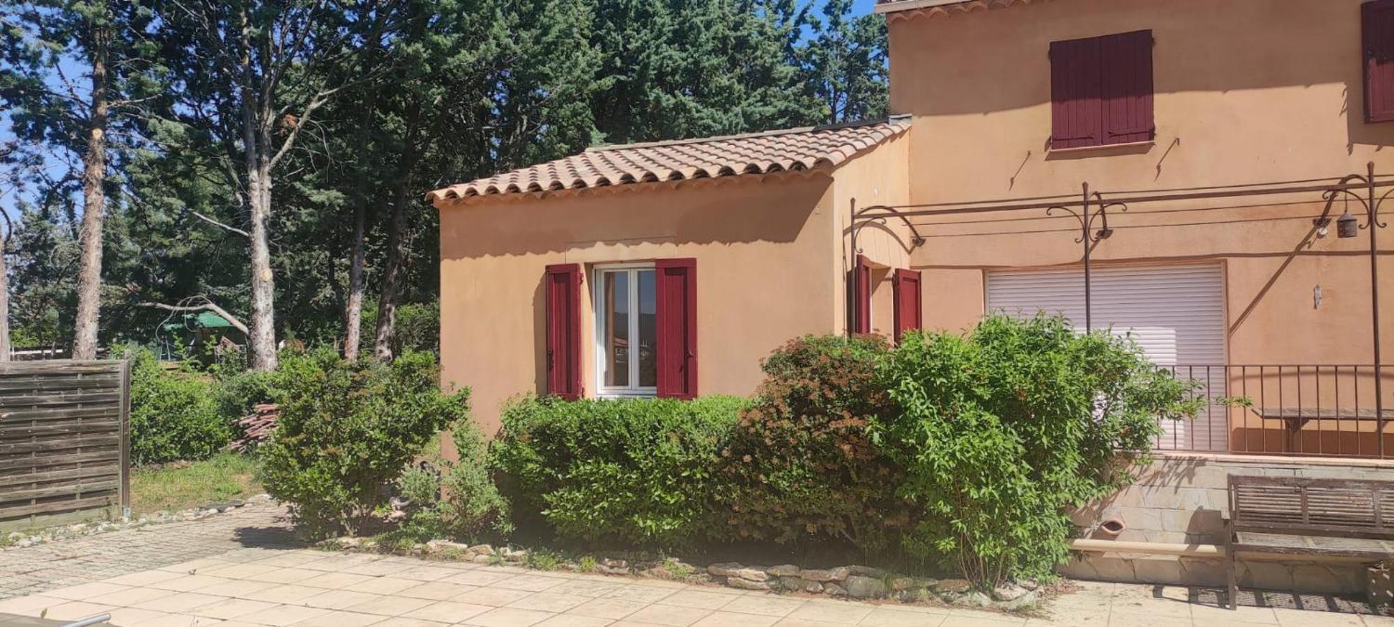 Studio 25M2 Avec Piscine Et Spa, Proche Iter Et Cadarache Valensole Exterior foto